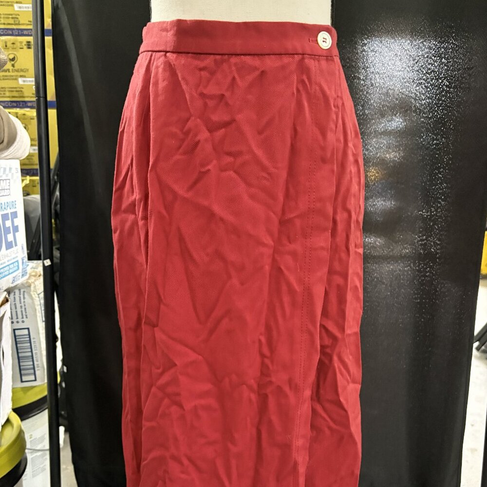 Red James Kewrol Skirt